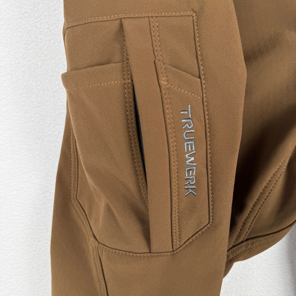 NEW Truewerk T3 Werkpant Mens 36x30 Brown Fleece Lined Technical Work Pants - Picture 5 of 13